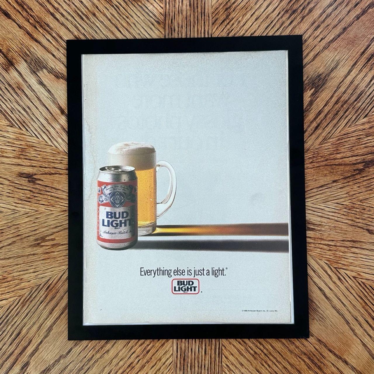 Vintage Bud Light Poster - Etsy