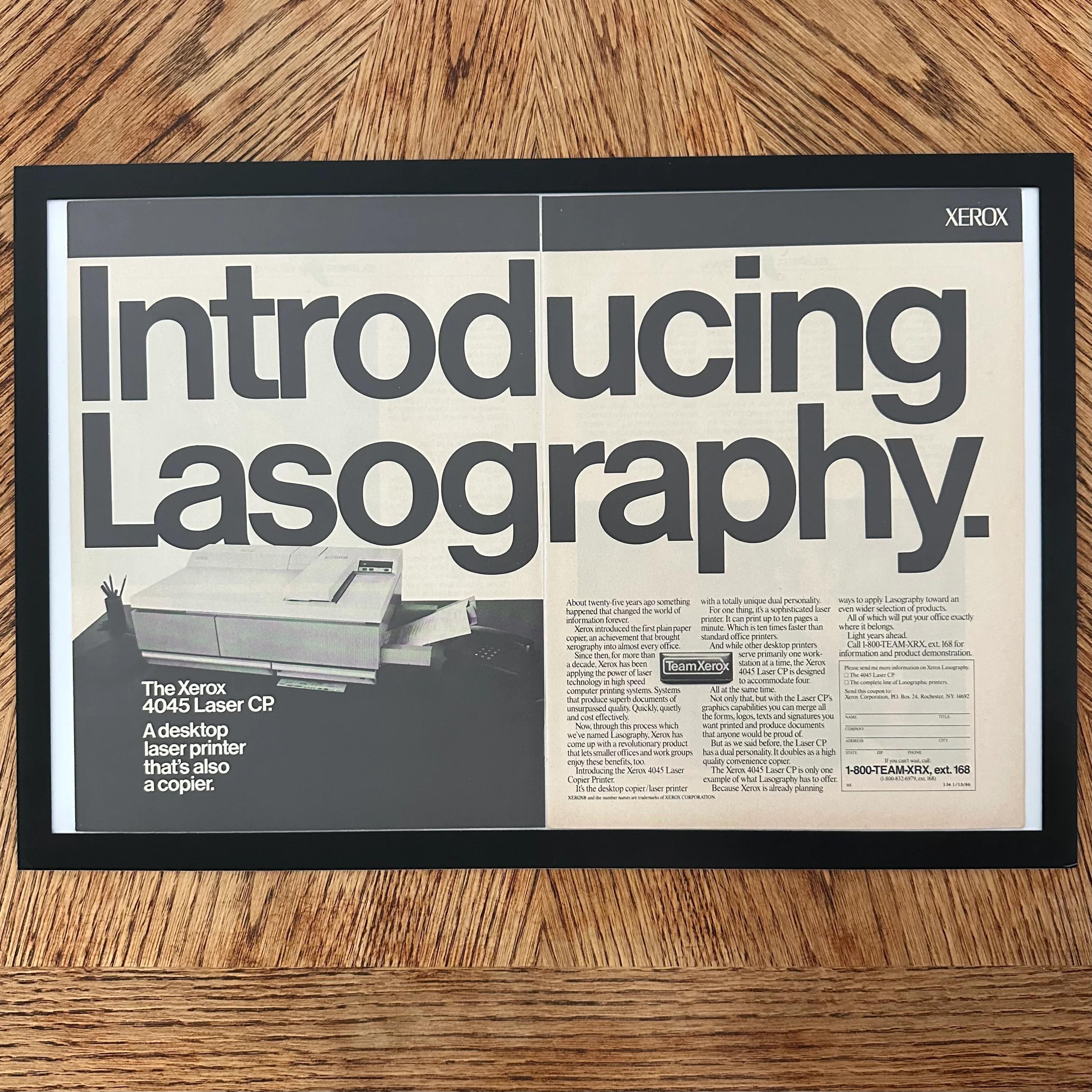 Xerox Poster - Etsy