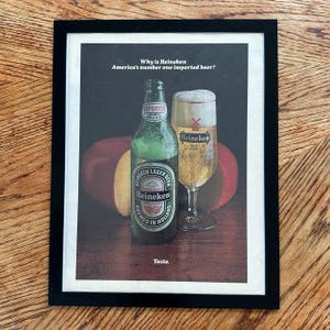 Heineken Beer Frame - Etsy