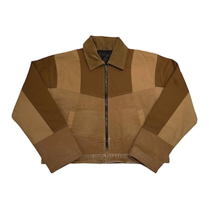 Vestes courtes en patchwork monochrome THE CROP"