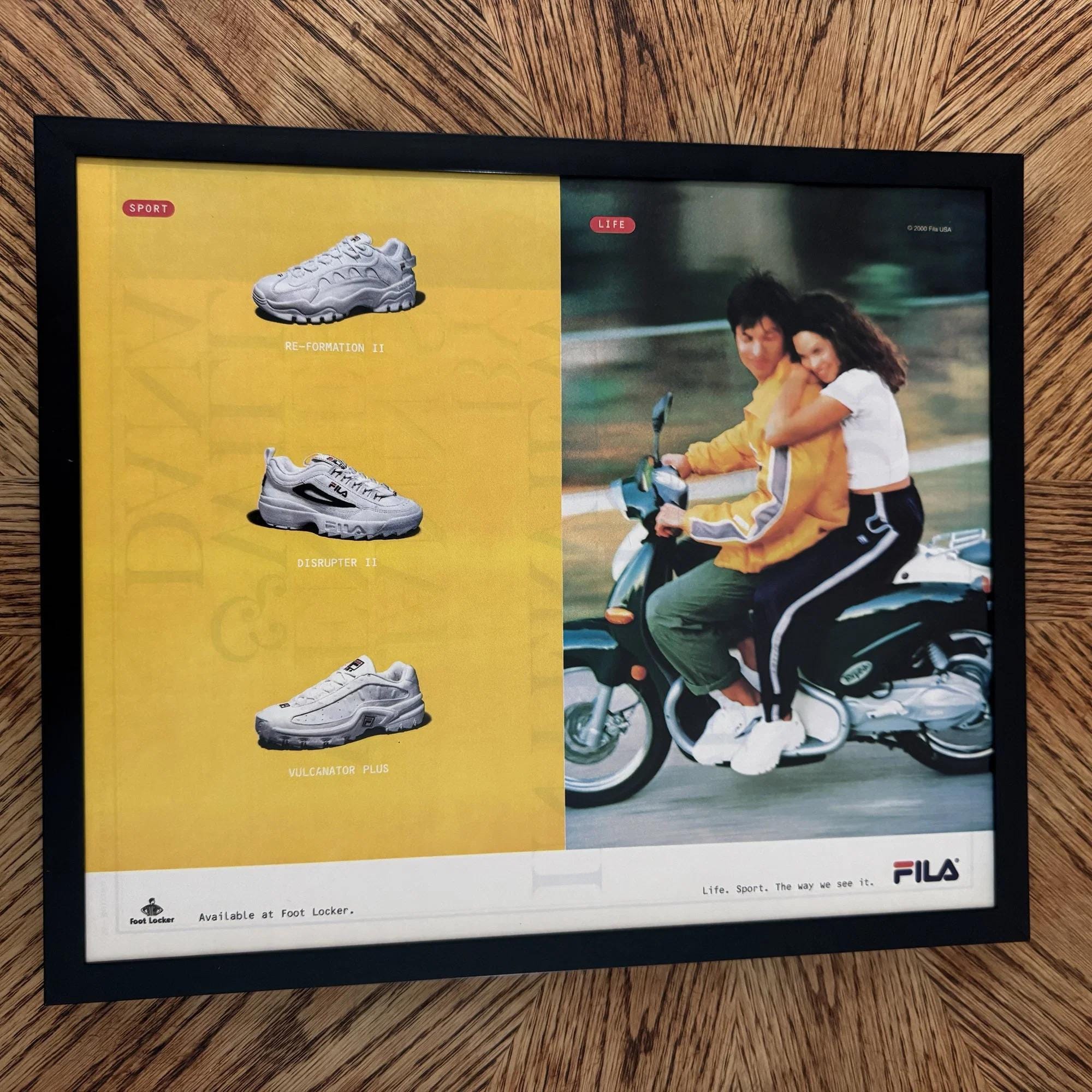 Vintage Fila Sneaker - Etsy