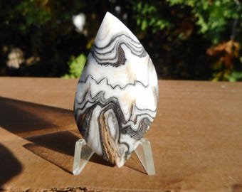 Zebra Calcite Cabochon (ZC092625)