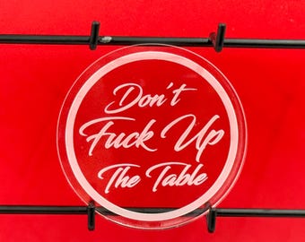 Acrylic Coasters - Funny