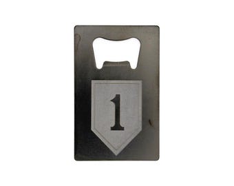 Credit Card Bottle Opener - Army - Infantry Divisions