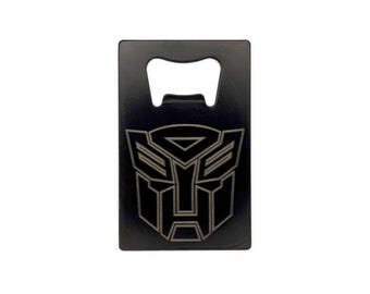 Credit Card Bottle Opener - Transformers