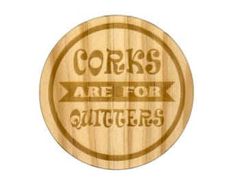 Wood Coasters - Wine