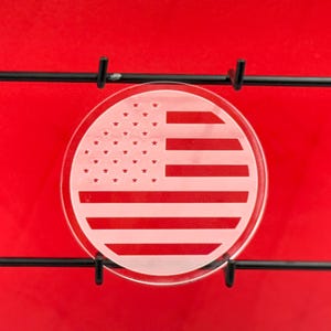 Acrylic Coasters - Flags