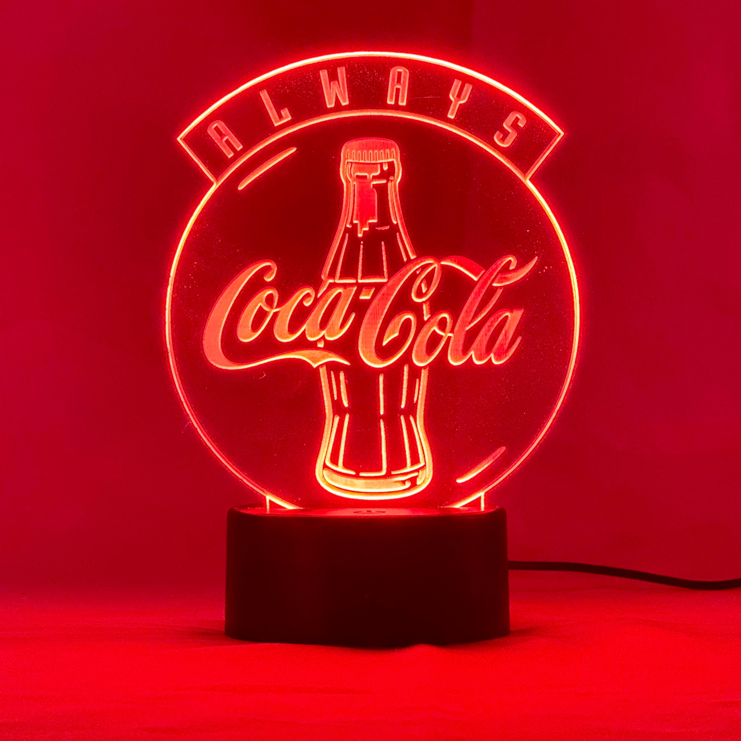 Coca Cola Led Light - Etsy