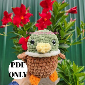 Mallard Duck Crochet Pattern