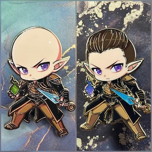 Chibi egg | dreadwolf | dragon age | Solas pin