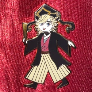 Silly rainbow eyes kid | upper moon 2 | enamel pin