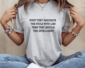 ファシズムと戦うTシャツ｜反ファシスト・リベラルシャツ、民主主義擁護活動家Tシャツ
