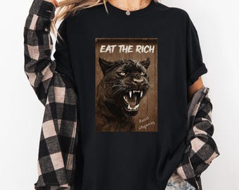 リッチで心地よい色を味わおうTシャツ：寡頭政治に抵抗するTシャツ