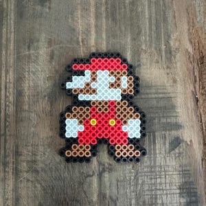 Super Mario brothers Perler bead art, funny Perler bead art, Nintendo