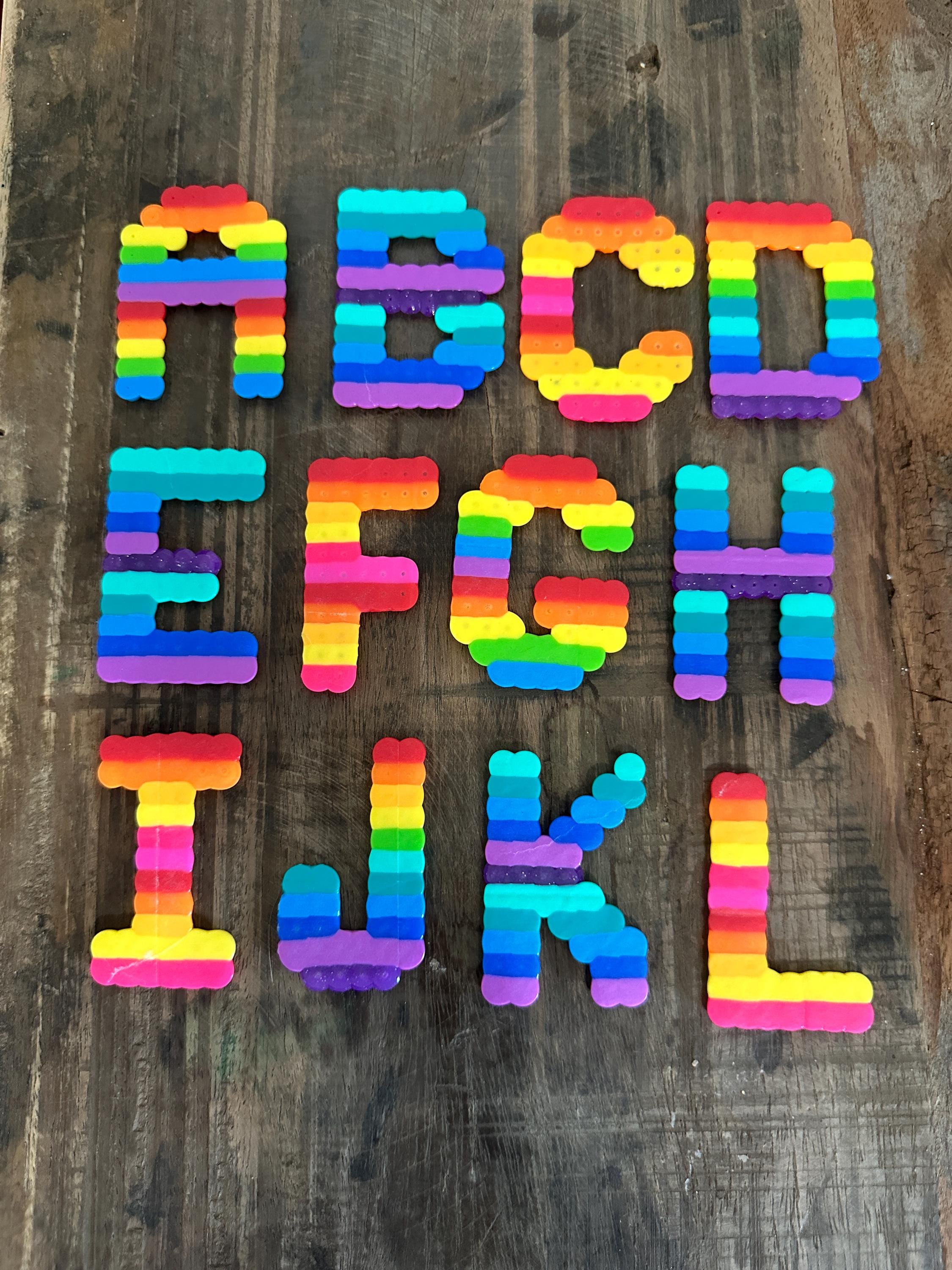 Perler Bead Letters
