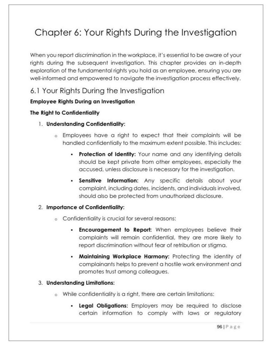 Understanding Your Rights at Work: A Comprehensive Employee Guide to ...
