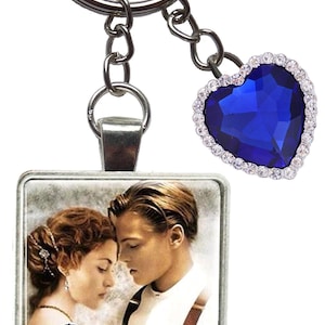 Rose dewitt bukater jack dawson hart oceaan ketting figuur sleutelhanger