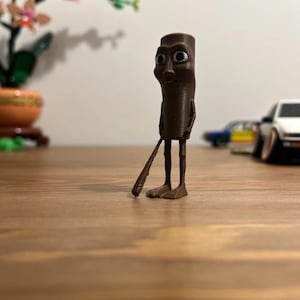 Tung Tung Tung Sahur Brainrot 3d printed desk figure