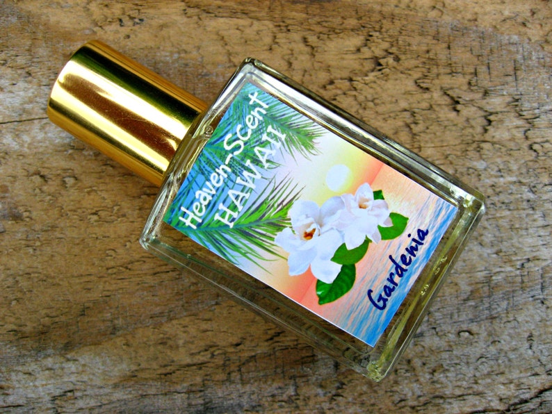 GARDENIA PERFUME. CustomBlended Rollon Perfume. Made in Etsy
