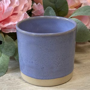 Handmade Ceramic Cup, 6oz, Purple Cup, Short Cup, Stoneware Cup, Gift for her, Tumbler, Tea Cup, Coffee Cup, Small Cup, Beaker, Coffee Lover