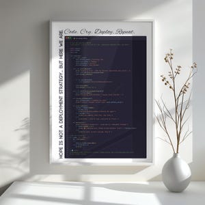 Funny Software Engineer Python Wall Art Poster – Sarcastic Developer Gift – Geeky Office Decor – Programmer Humor Printable Code Art