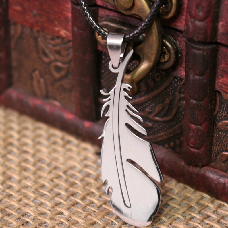 Silver chocobo feather