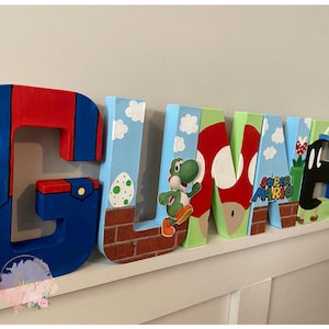 Custom Paper Mache Letters