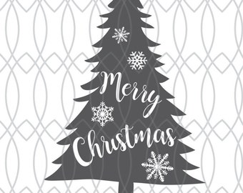 Merry Christmas svg, jpg, png, jpg clipart Digital File - Christmas cut file, cricut cut file, silhouette cut file Instant Download