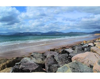 Fine Art Color Photography of Ireland Ring of Kerry Landscape Wild Atlantic Way Coastline "Waterville Beach"