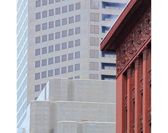 Fine Art Color Photography of Saint Louis Architecture - "Old and New Wainwright Building