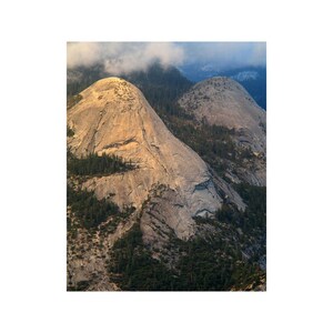 Fine Art Color Nature Photography of Yosemite - &quot;Clouds Over North Dome&quot;