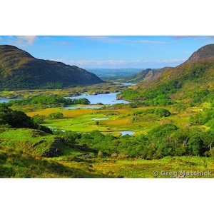 Fine Art Color Ireland Photography of Killarney Park Irish Landscape - &quot;Ladys View 1&quot;