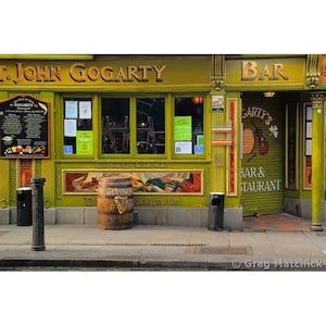 Fine Art Color Travel Photography of Gogartys Bar in Dublin Ireland