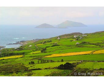 Fine Art Color Photography of Ireland Landscape Ring of Kerry Wild Atlantic Way Coastline "Ring of Kerry and Skelligs"