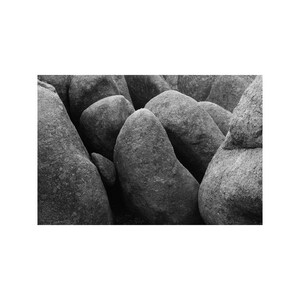 Fine Art Black & White Landscape Photography of Granite Boulders at Elephant Rocks in the Missouri Ozarks