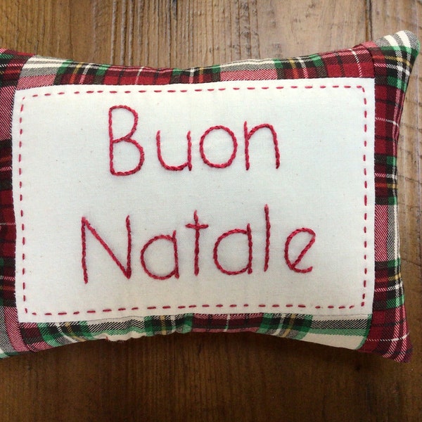 Buon Natale Pillow