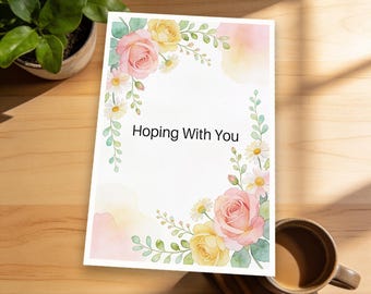 IVF Transfer Day Encouragement Card | Hoping With You | Fertility Journey Support