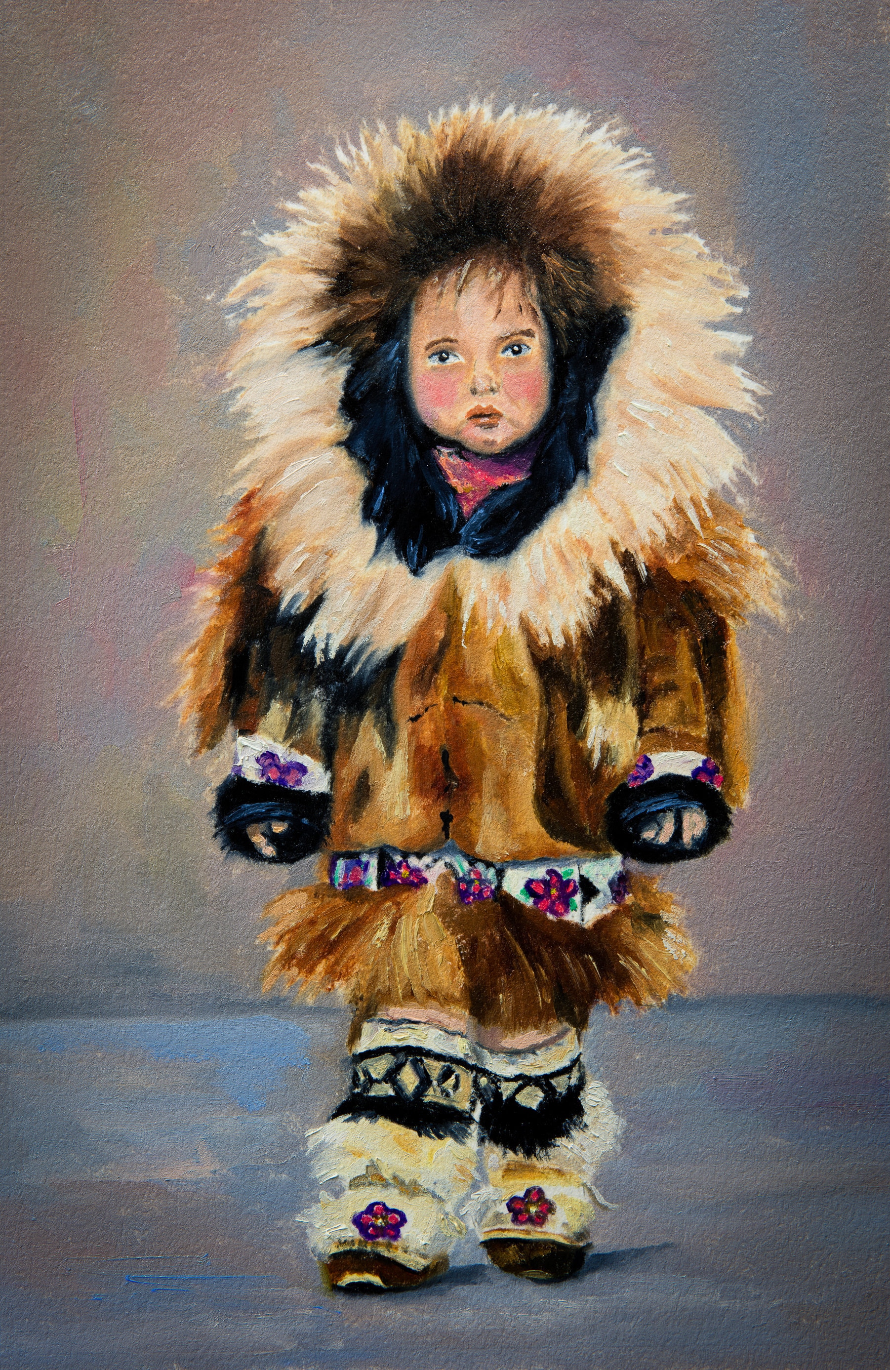 Little Inuit Girl Etsy