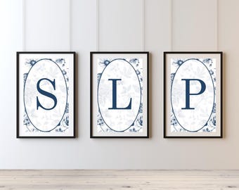 言語療法アートプリント：SLP装飾（デジタルファイルのみ）