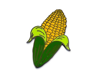 Corn Enamel Pin