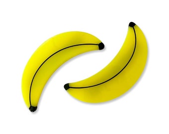 Banana Hair Clip Set