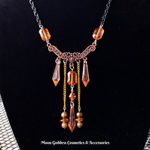 Goddess Theia Chandelier Necklace