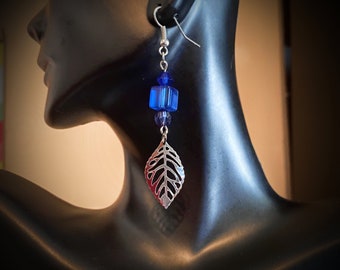 Dangle Leaf Earrings