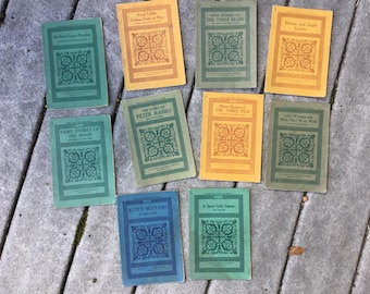 Antique Children's Book Set: Instructor Literature Series, Early Fairytales
