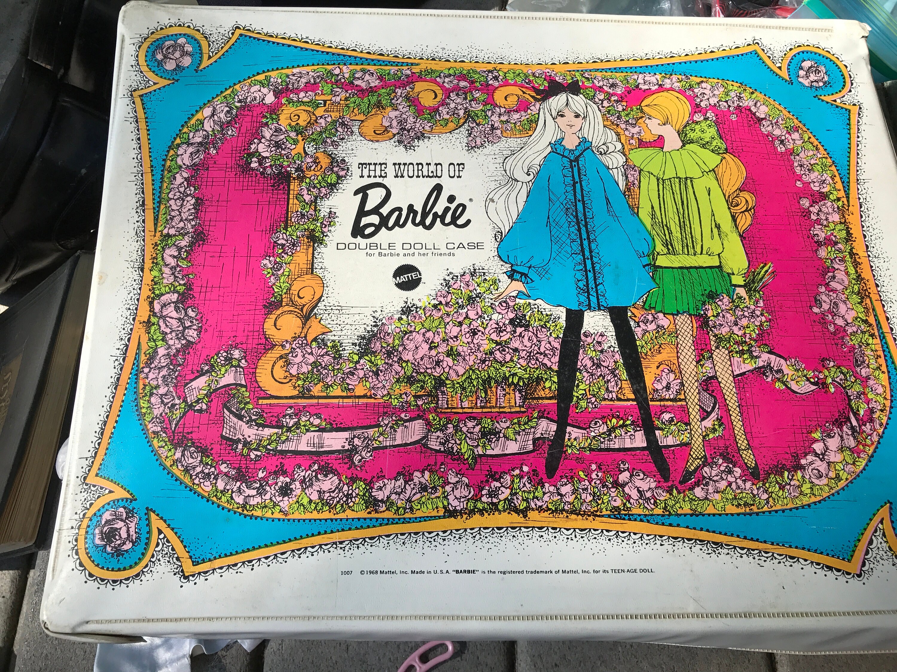 barbie vinyl case