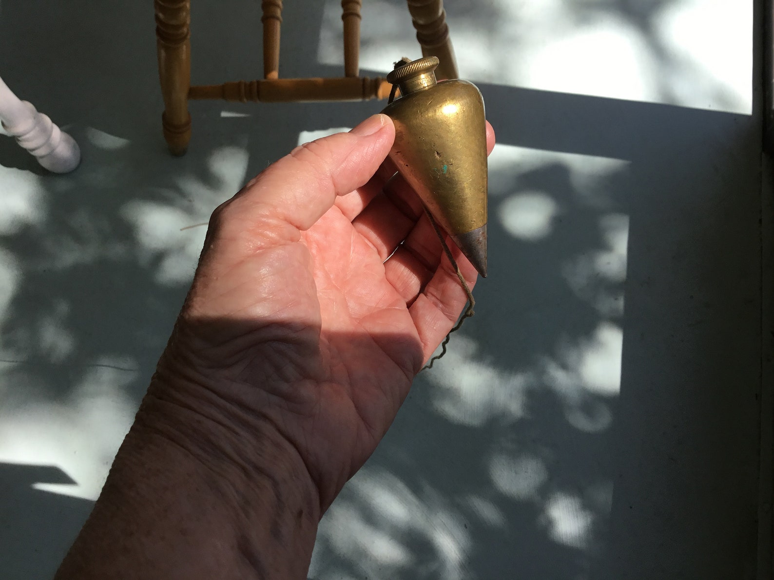 Vintage Tool Brass Plumb Bob and Mini Case Metal Plumb Weighs Etsy