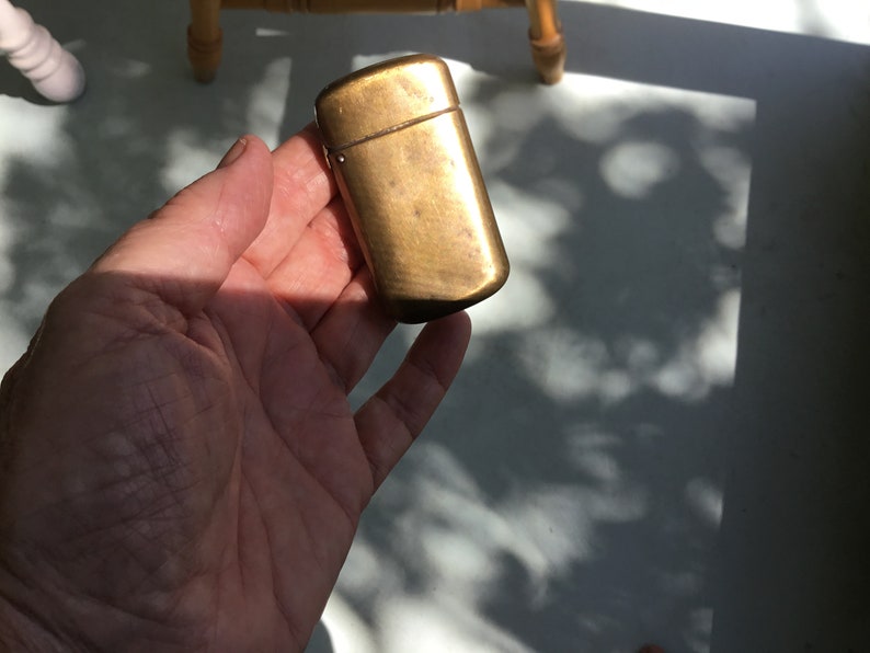 Vintage Tool Brass Plumb Bob and Mini Case Metal Plumb Weighs Etsy
