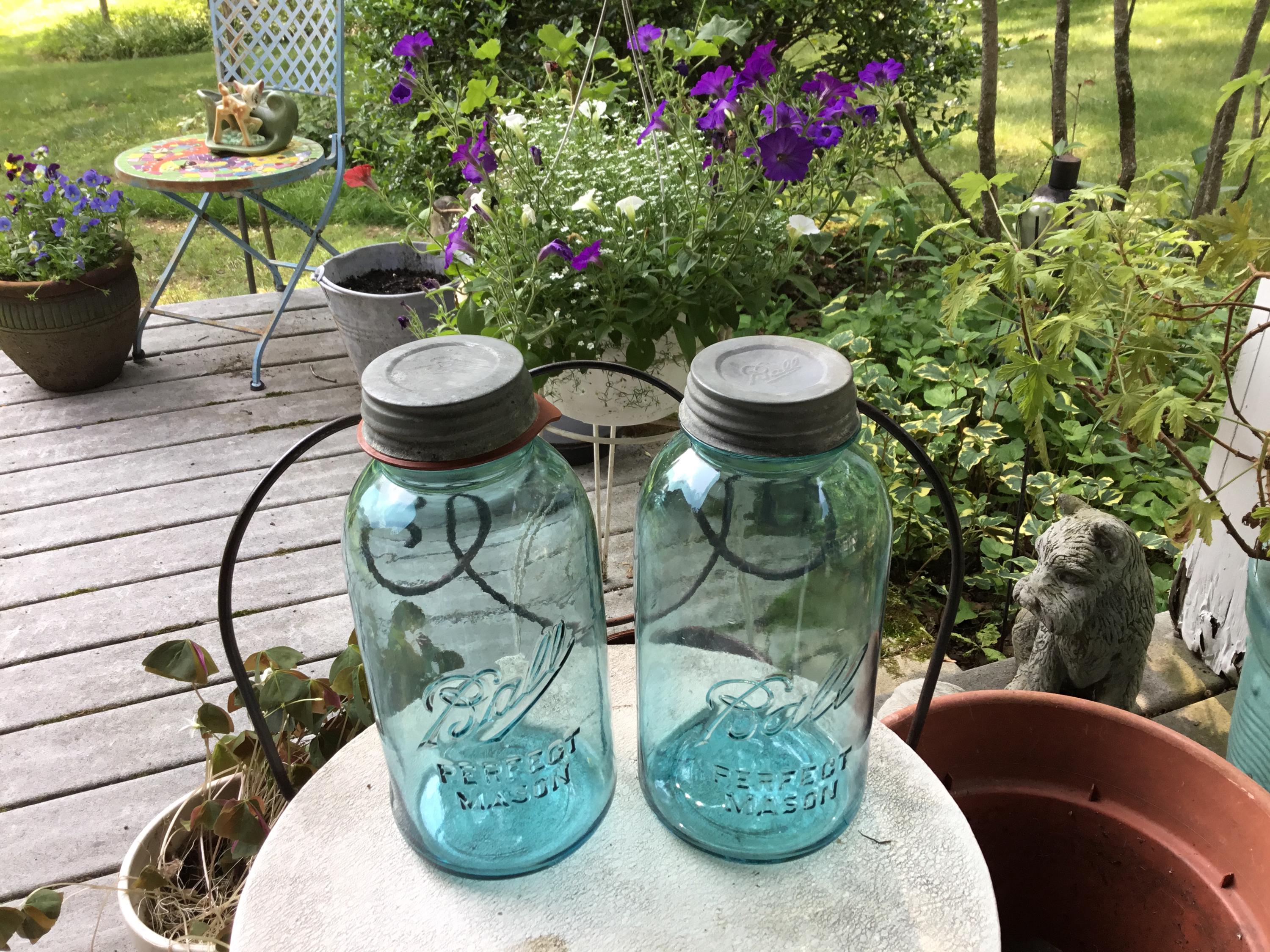 アンティーク　水桶 Ball Mason Number 9 - Etsy