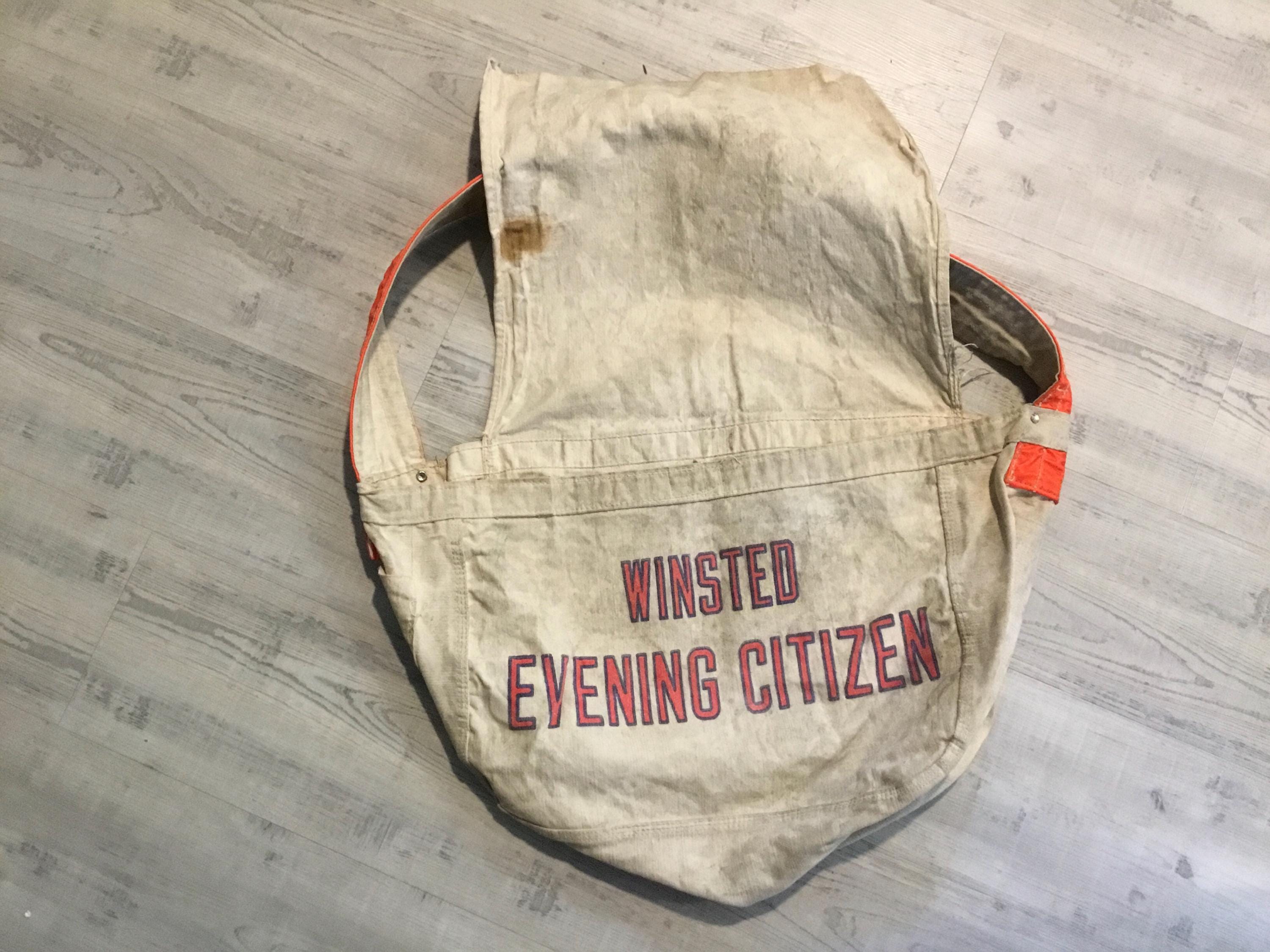 Vintage Newspaper Boy Bag - Etsy