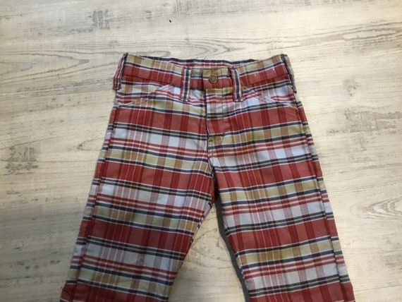 Vintage Children's Pants Plaid Pants Juvenile Vin… - image 2